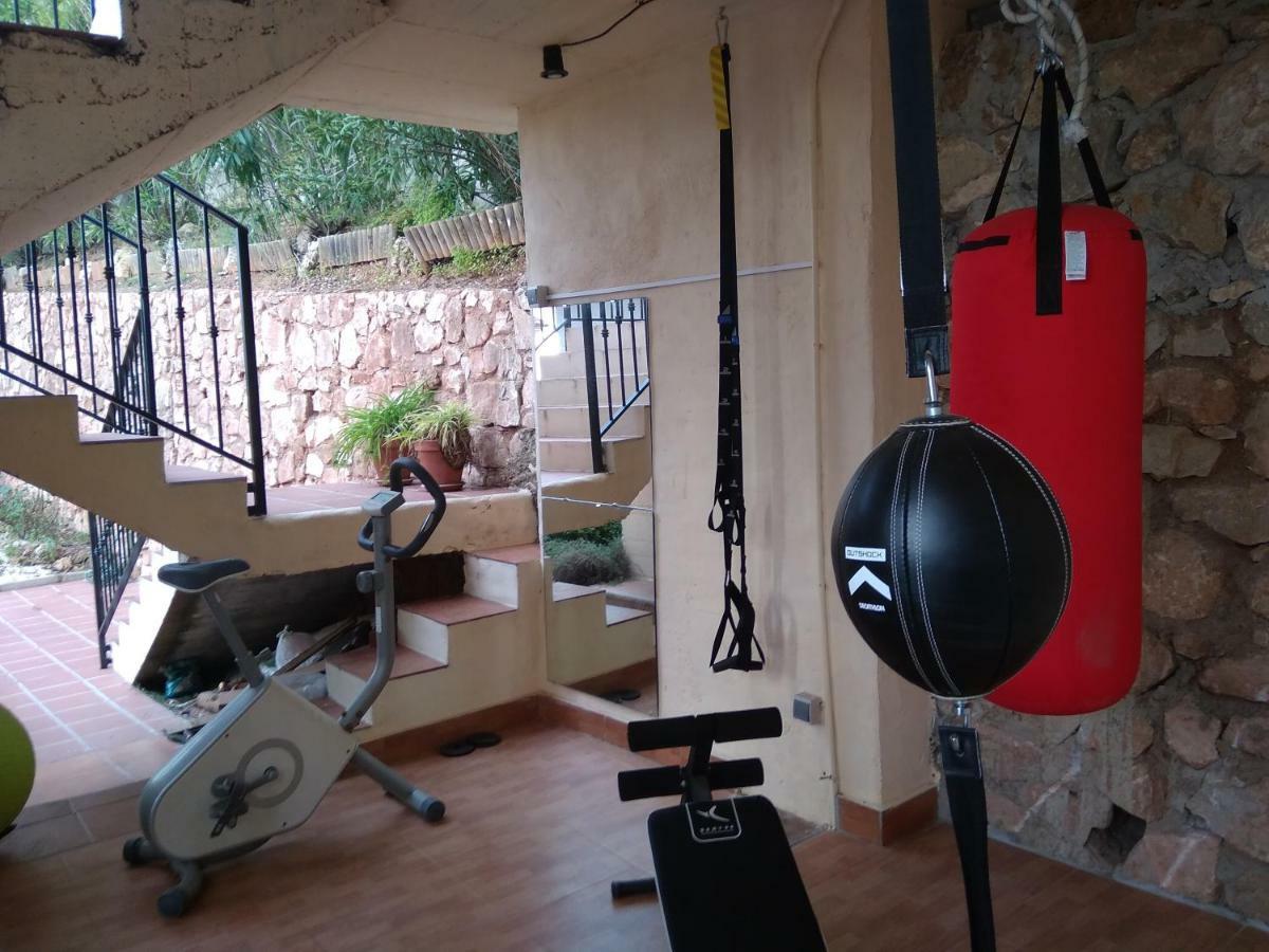 Apartamento En Villa Con Piscina Malaga Exterior photo
